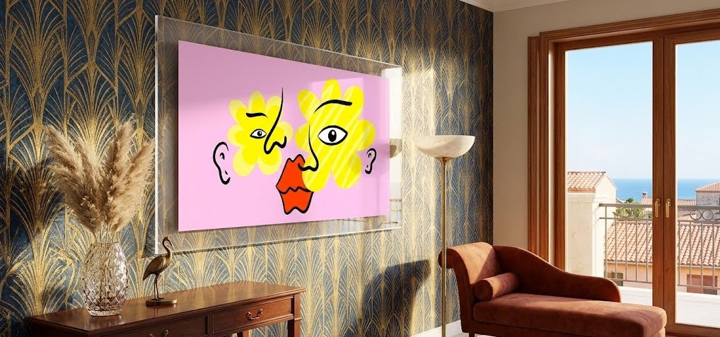 Le baiser floral