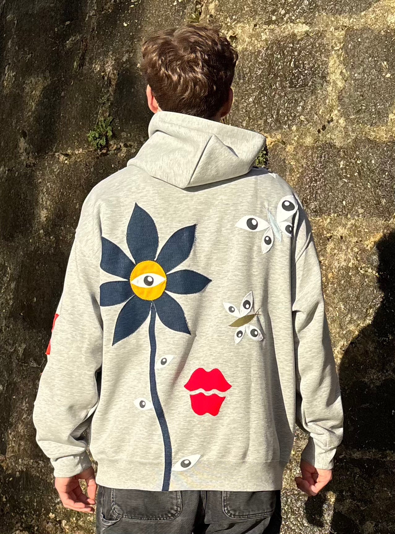 Hoodie "Flower & Butterfly"
