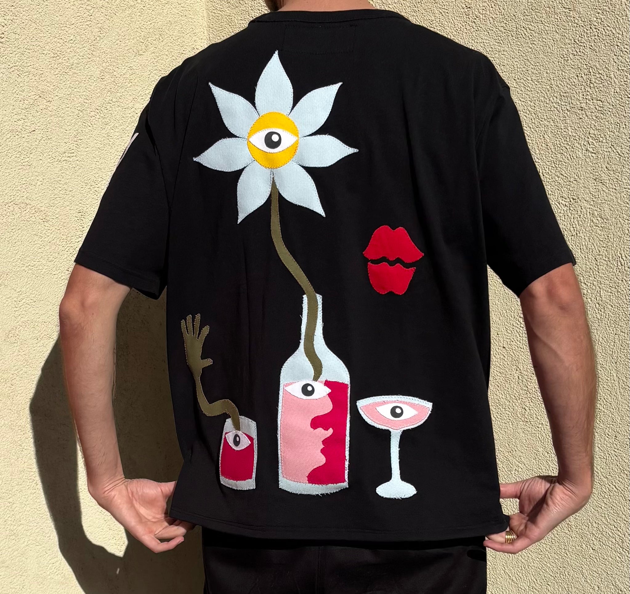 T-shirt collection "Have a drink with flower"