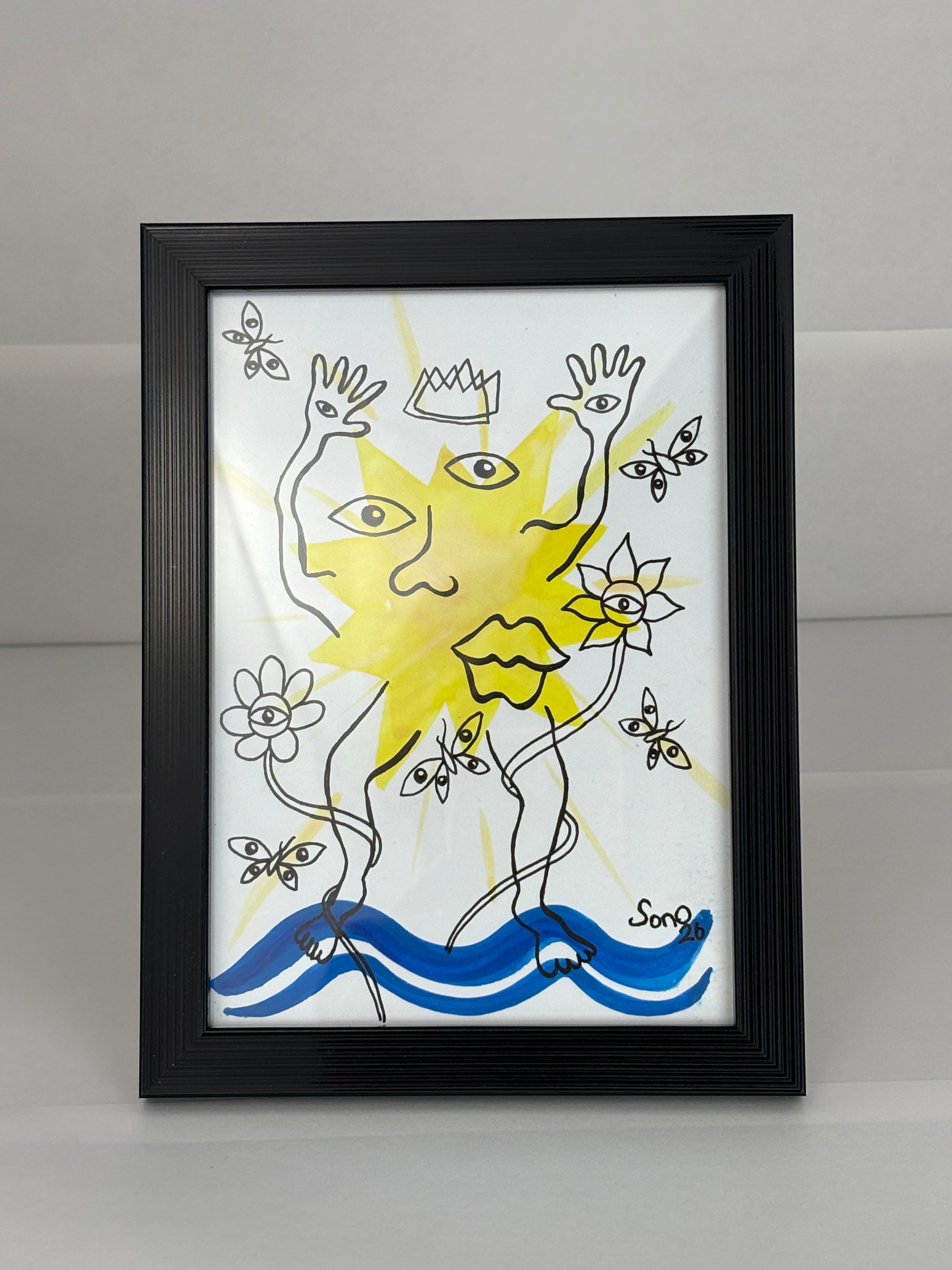 Un roi soleil sur mer