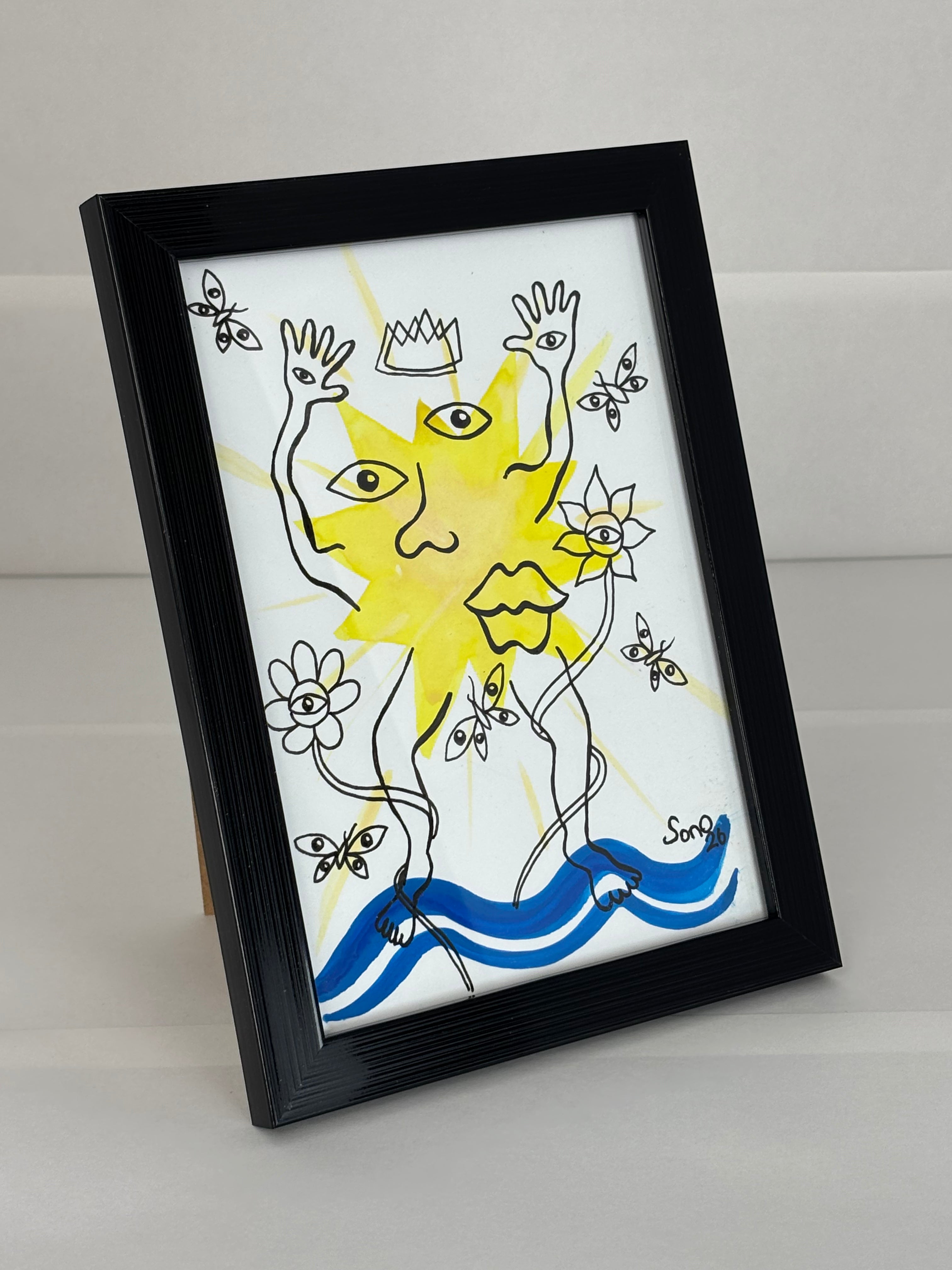 Un roi soleil sur mer