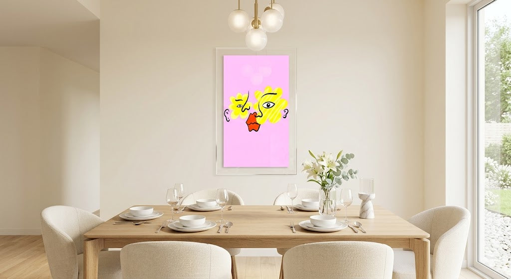 Le baiser floral
