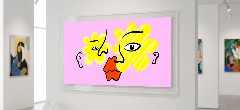 Le baiser floral