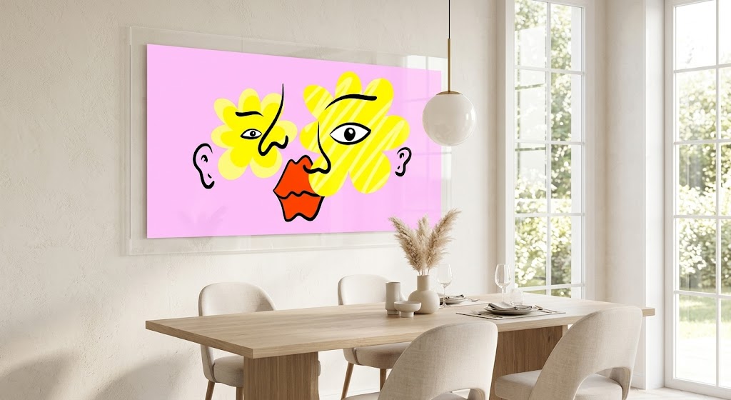 Le baiser floral