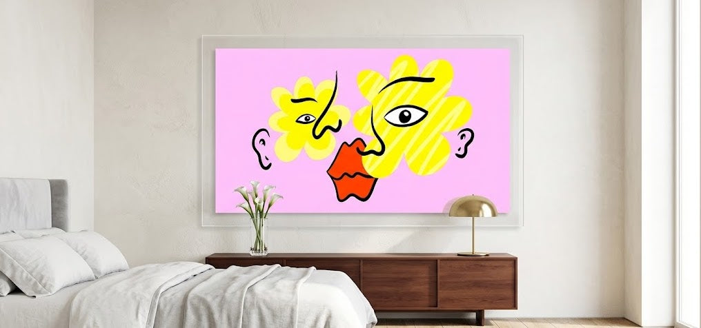 Le baiser floral