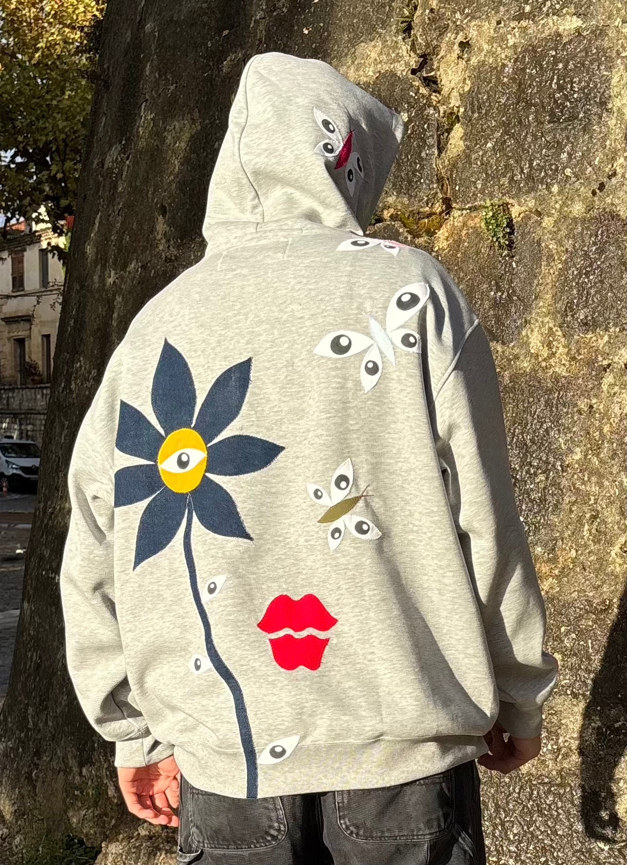 Hoodie "Flower & Butterfly"
