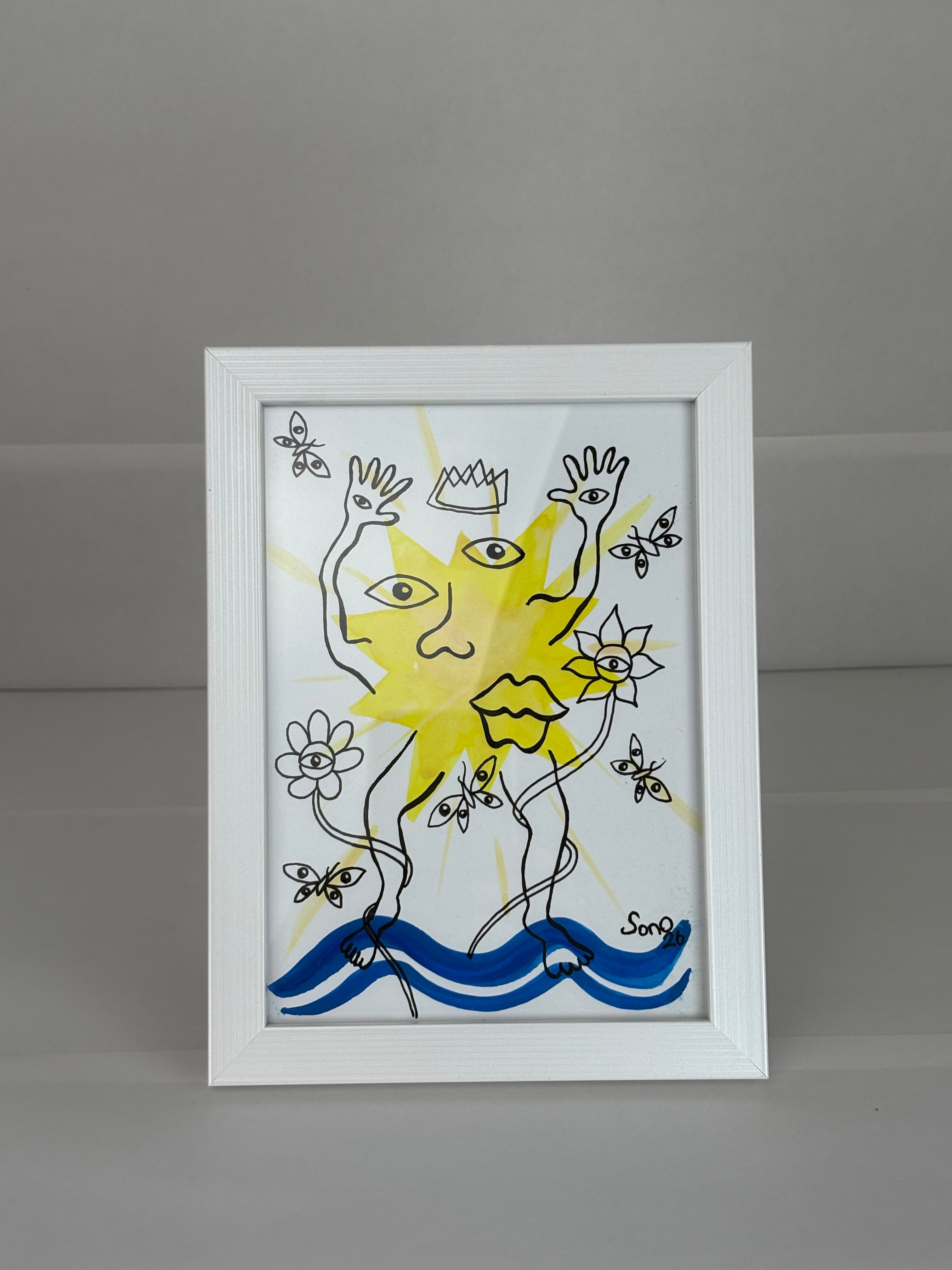 Un roi soleil sur mer