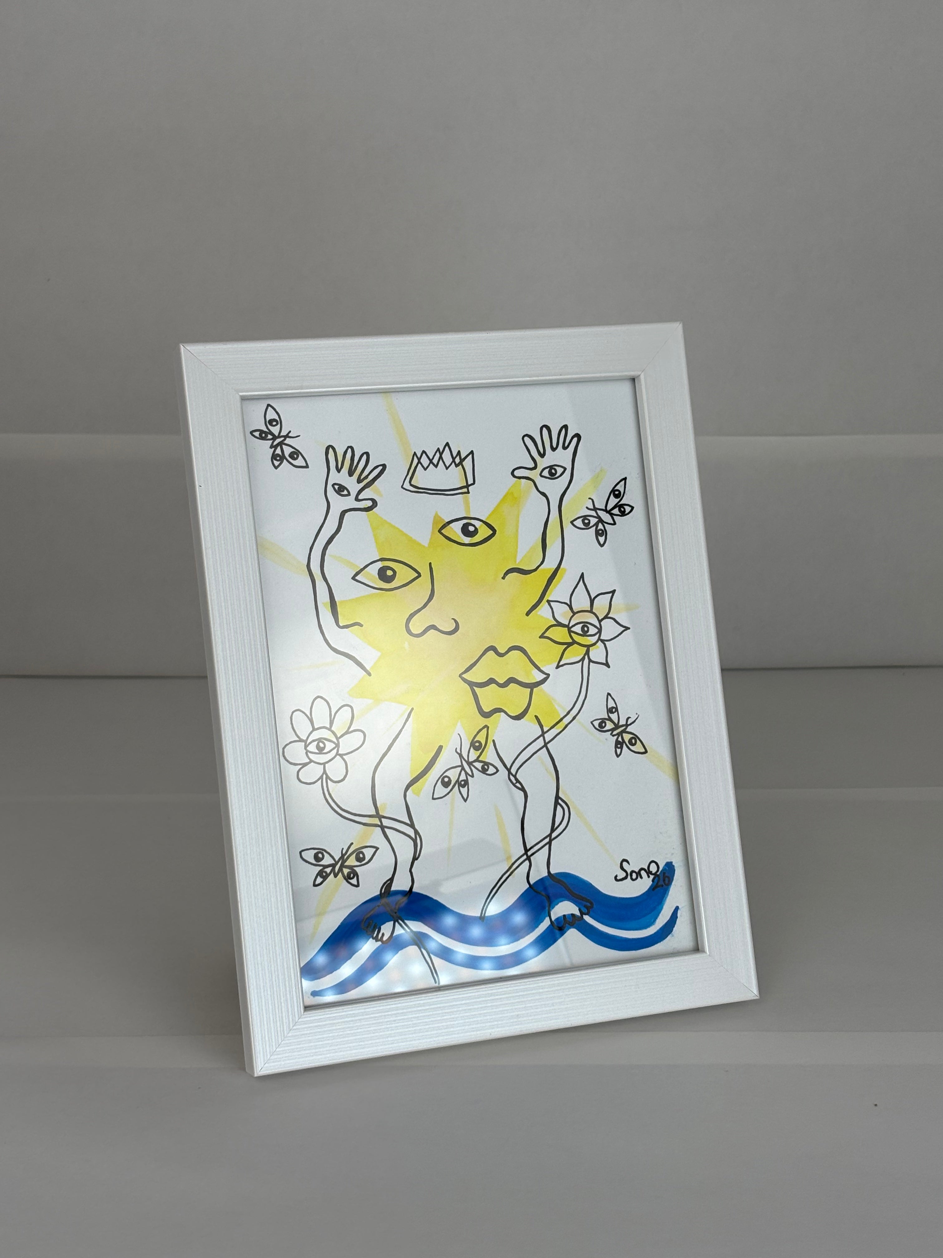 Un roi soleil sur mer